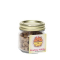 Cat Treats in Half Pint Jar w/ Square Magnet