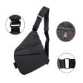 Multipurpose Anti Theft Sling Shoulder Crossbody Chest Bag