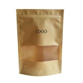 Kraft Paper Bag with Transparent Window
