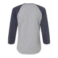 LAT Women's Baseball Fine Jersey Three-Quarter Sleeve Tee