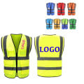 High Visibility Reflective Safety Mesh Vest
