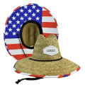 Custom Unisex Lifeguard Straw Hat