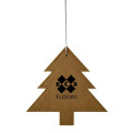 Leatherette Ornament - Tree