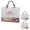Flair Metallic Accent Non-Woven Tote Bag