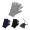 Easy Swipe Touch-Sensitive Glove With Drawstring Pouch