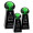 Novita Award - Black/Emerald