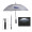 46" Arc Rain Delay Reflective Umbrella