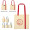 Striped Economy Cotton Canvas Tote Bag