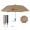 44" Arc Telescopic Folding Wood Handle Umbrella