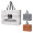 CHALET LAMINATED NON-WOVEN TOTE BAG