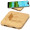 Panda Bamboo 5W Wireless Charger with Dual USB Ports