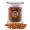 Honey Roasted Peanuts in a Large Round Glass Jar with Lid