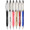Slender Crystalline Plastic Ballpoint Pen with Stylus