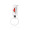 Reflection Flat Metal Keychain