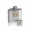 2 oz Heron Brushed Finish Stainless Steel Hip Flask