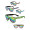 Orion Matte Woodgrain Finish Sunglasses