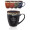 17 oz Water Color Drip Ceramic Mug