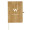 5" x 7" Woodgrain Journal Notebook
