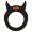 Devil Horns Foam Visor