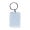 Rectangle Clear Acrylic Keyring