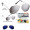 Color Mirrored Aviator Sunglasses