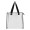 OAD Clear Tote w/ Gusseted And Zippered Top