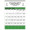 Triumph® Calendars Green & Black Contractor Memo Calendar