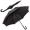 Executive Umbrella With Curved Faux Leather Handle