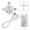 3 FT. 3-IN-1 CHARGING CABLE & ADAPTER