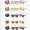 Folding polarized sunglasses