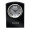 Self-Standing Black Glass Desk Clock