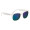 Rubberized Mirrored Sunglasses