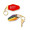 b.free Rainbow Pride LGBTQ+ Metal Keychain