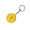 Tennis Ball Shape Stress Ball Keychain