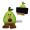 Phone Pals™ Weighted Plush Phone Holder - Avocado