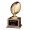 Football Award on Walnut