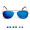 Mirrored Aviator Sunglasses
