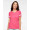 LAT Women's Football V-Neck Fine Jersey Tee