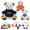 6" Rainbow Bear