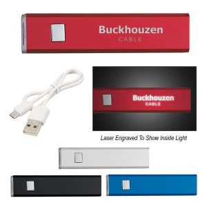 Recharge Light Up Power Bank