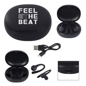 SUPER SPORT WIRELESS EARBUDS & CHARGING BASE