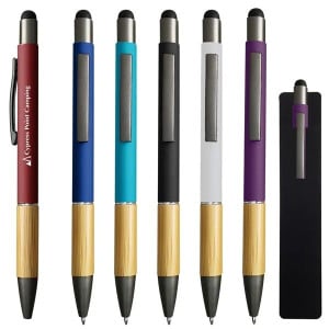 Custom Branded Aidan Bamboo Pen