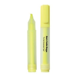 Branded Frosted Barrel Highlighter