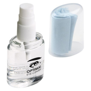 Lens Spray Cleaner with Microfiber Cloth