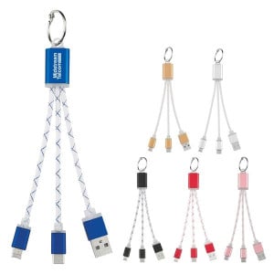 3-In-1 Charging Buddy Carabiner