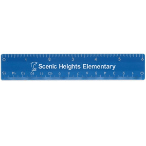 6" Plastic Ruler