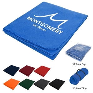 Branded Filmore Fleece Blanket