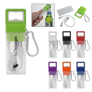 3-In-1 Charging Cable Set & Bottle Opener