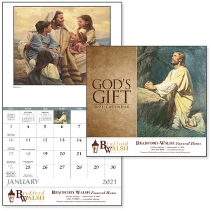 Good Value™ God's Gift - Stapled Calendar