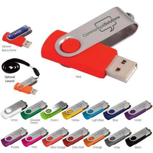 Universal Source® 64 GB Folding USB 2.0 Flash Drive